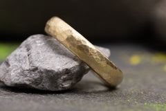 Ehering 585er Gelbgold Hammerschlag 