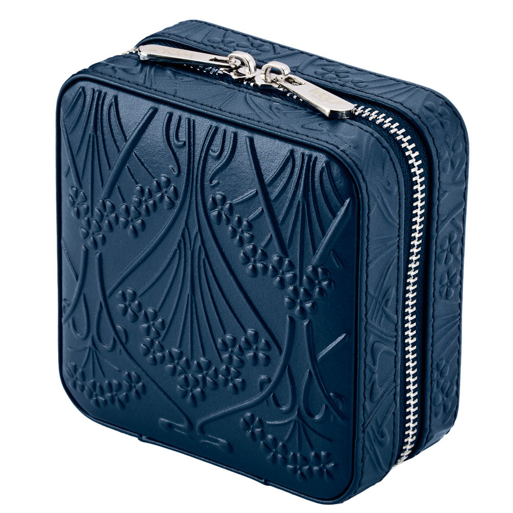 Wolf X Liberty all over lanthe Small Jewelry Box Farbe Navy aufgestellt