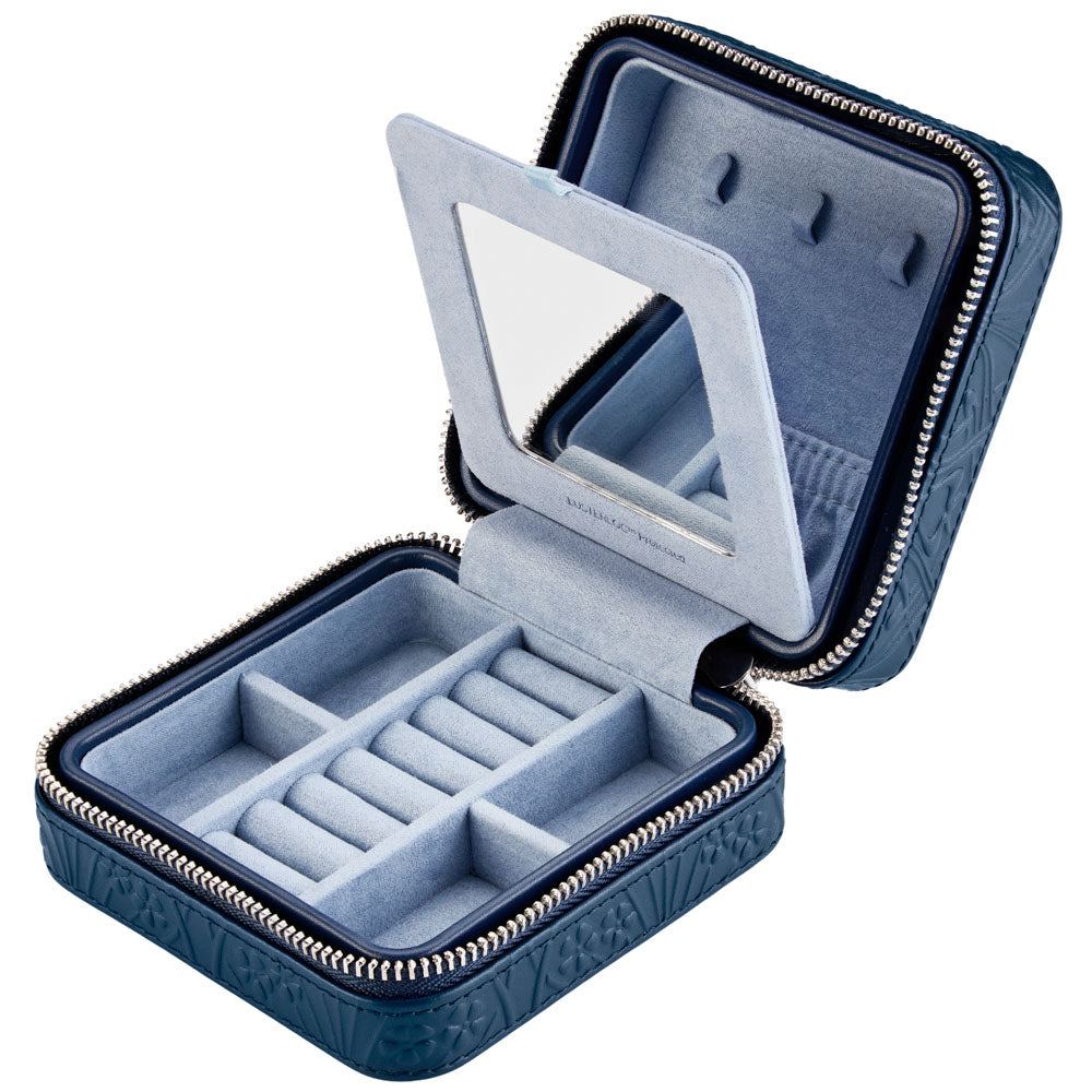 Wolf X Liberty all over lanthe Small Jewelry Box Farbe Navy gefächert