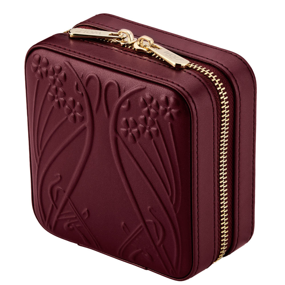 Wolf X Liberty all over lanthe Small Jewelry Box Farbe Burgundy aufgestellt