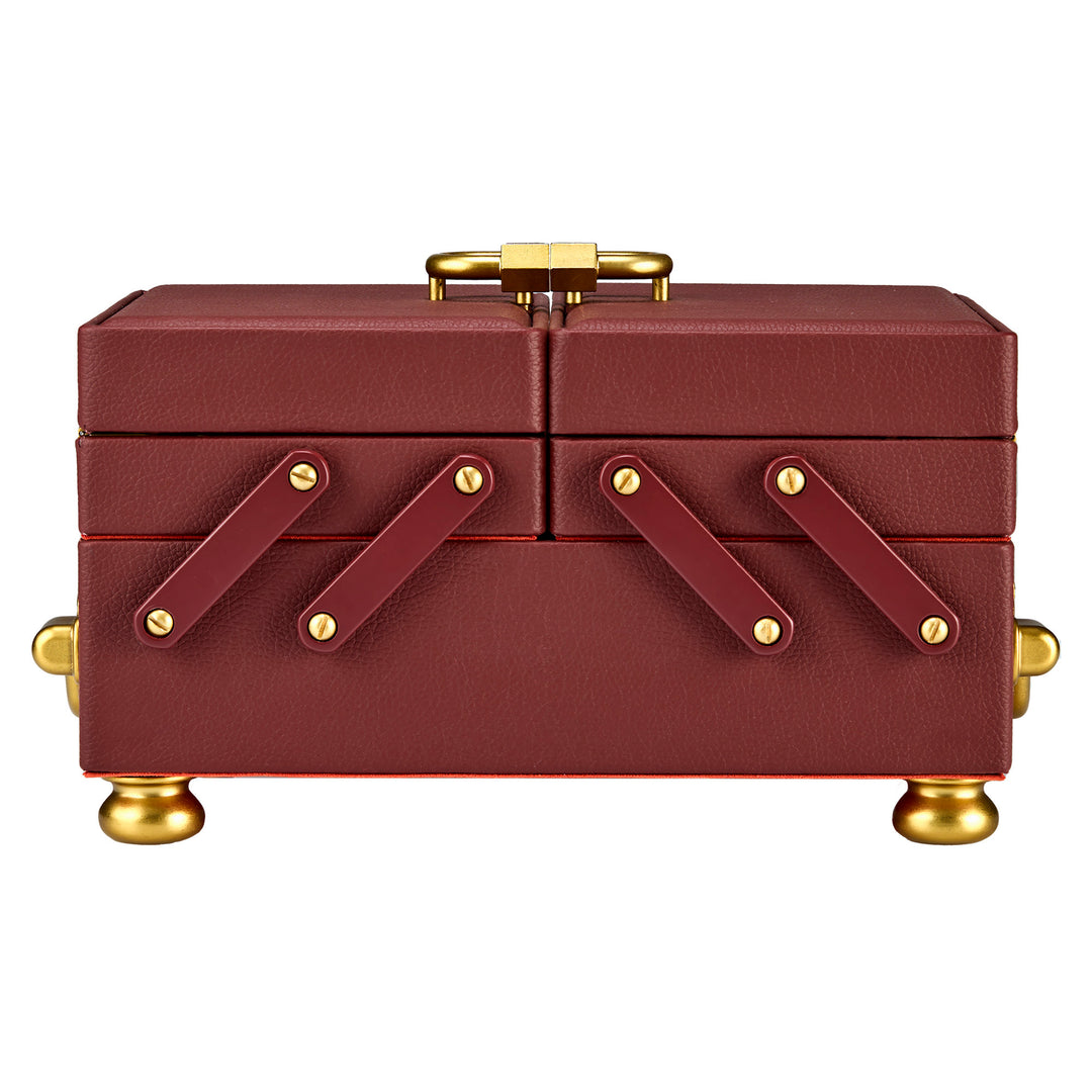 Wolf x Marla Aaron Baby Everything Box Farbe Burgundy
