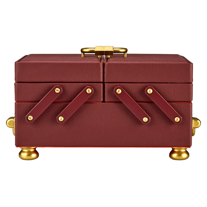 Wolf x Marla Aaron Baby Everything Box Farbe Burgundy