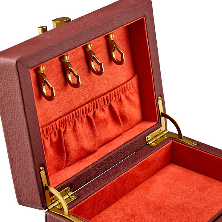 Wolf x Marla Aaron Baby Everything Box Farbe Burgundy Detailfoto