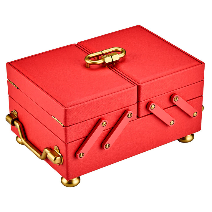 Wolf x Marla Aaron Baby Everything Box Farbe Red seitlich
