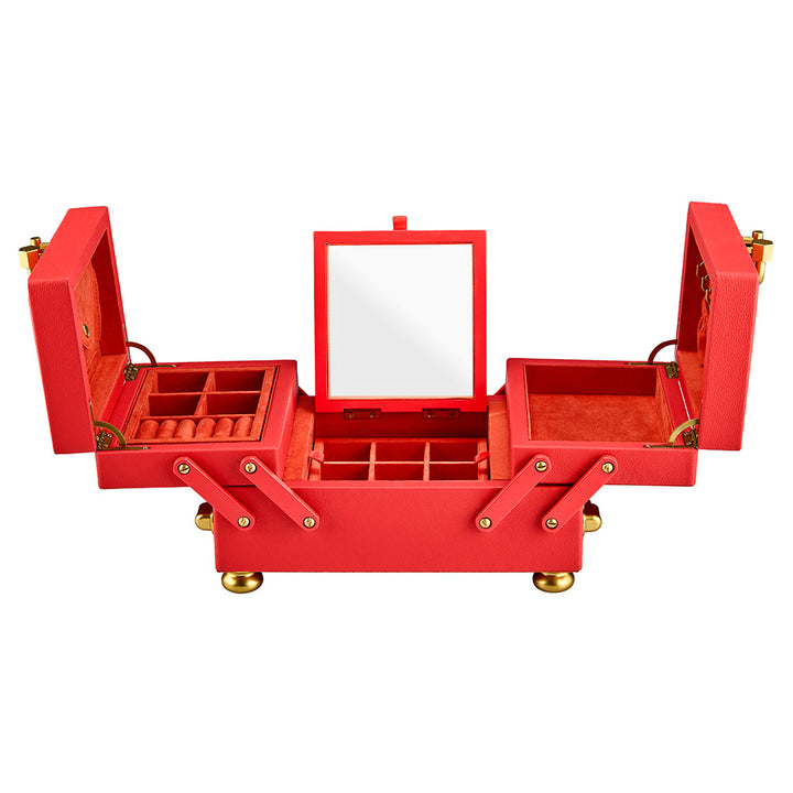 Wolf x Marla Aaron Baby Everything Box Farbe Red geöffnet frontal