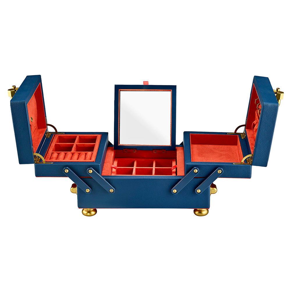 Wolf x Marla Aaron Baby Everything Box Farbe Navy geöffnet