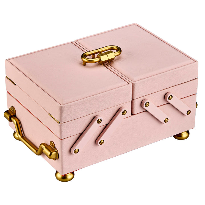 Wolf x Marla Aaron Baby Everything Box Farbe Pink seitlich