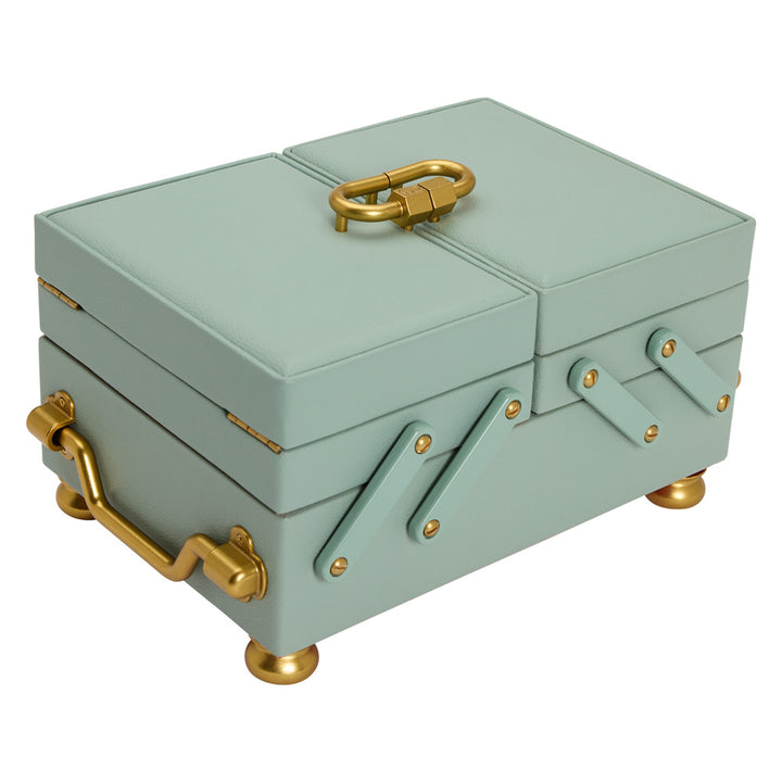 Wolf x Marla Aaron Baby Everything Box Farbe Celadon seitlich 