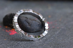 Verlobungsring Vorsteckring 950er Platin Adeline seitlich