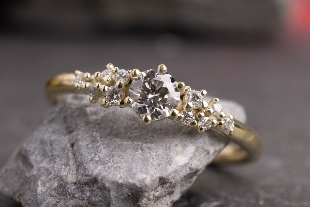 Verlobungsring 585er Gelbgold Little Mermaid