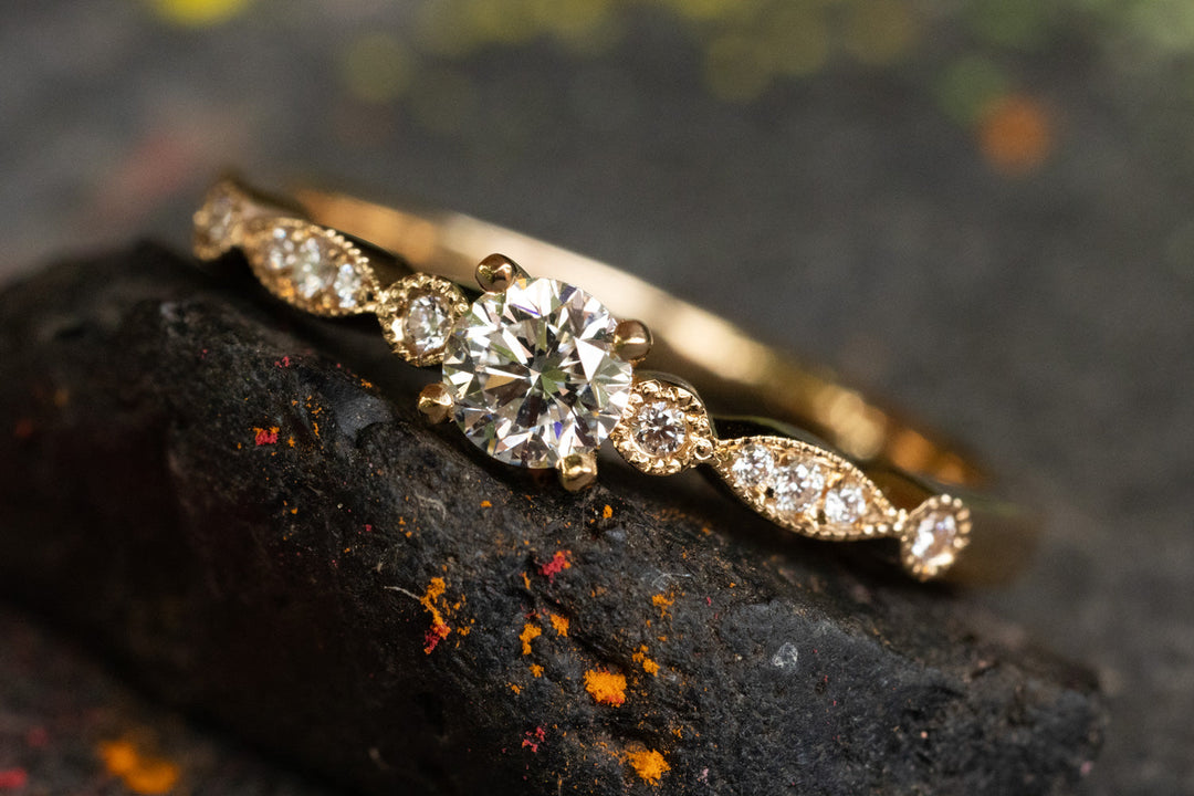 Verlobungsring 750er Roségold Lilly