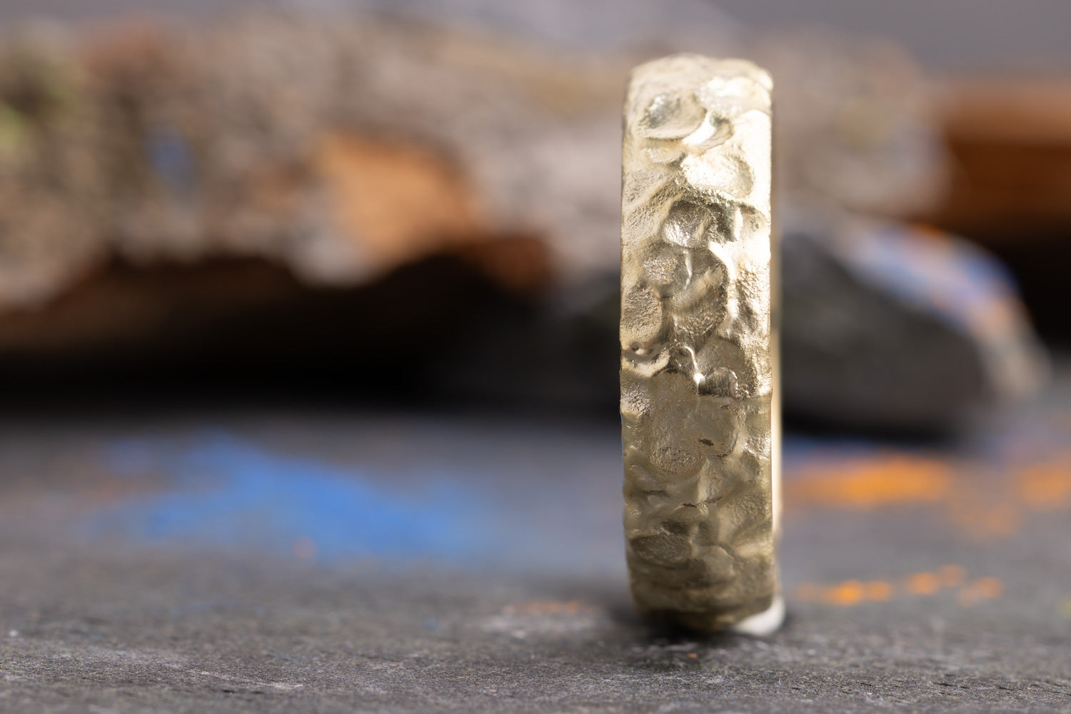 Ehering 750er Gelbgold Liquid frontal