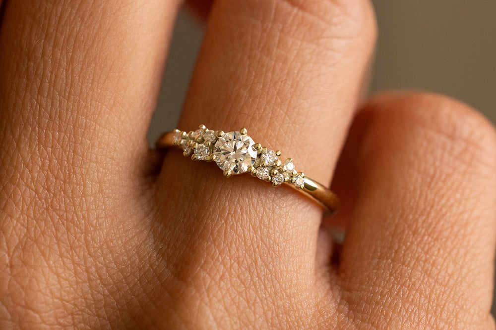 Verlobungsring 585er Gelbgold Little Mermaid