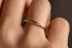 Verlobungsring Vorsteckring 585er Gelbgold Grenzenlos schlicht Hand