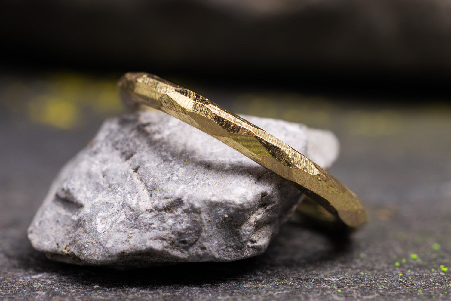 Verlobungsring Vorsteckring 585er Gelbgold Grenzenlos schlicht