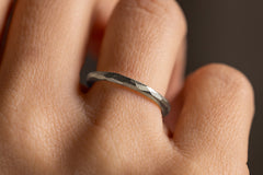 Verlobungsring Vorsteckring 750er Gelbpalladium Grenzenlos schlicht Hand