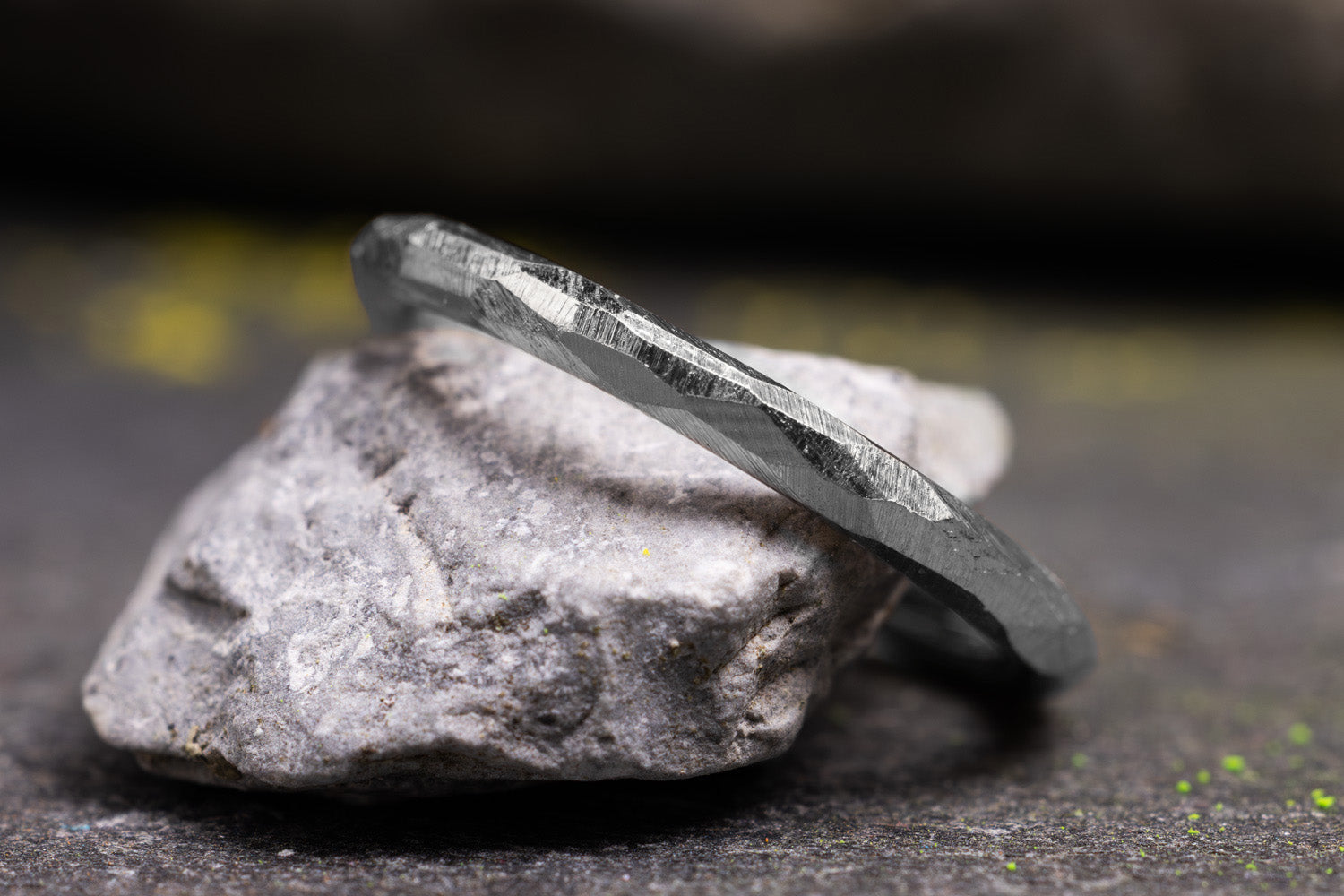 Verlobungsring Vorsteckring 950er Palladium Grenzenlos schlicht