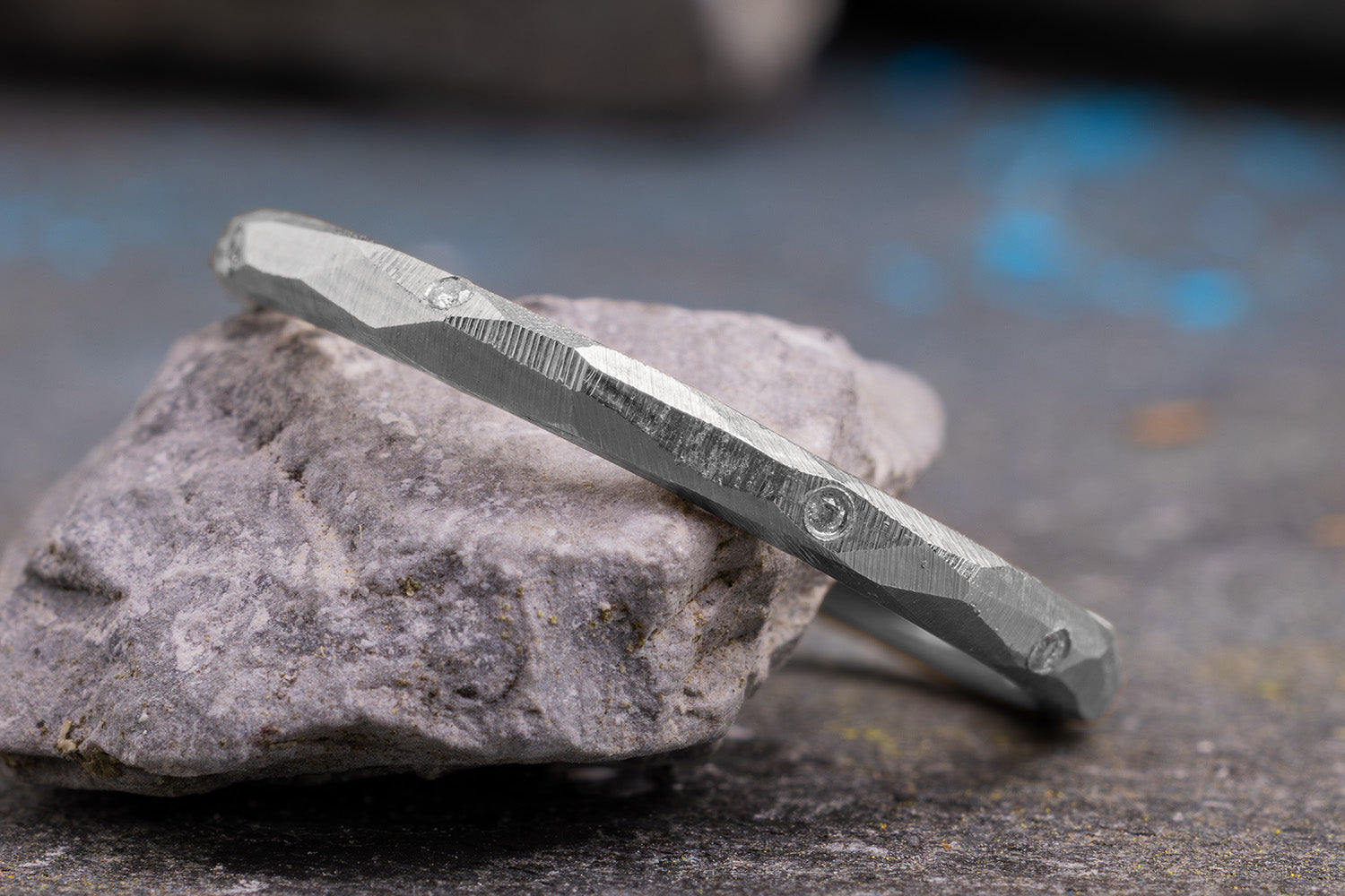 Verlobungsring Vorsteckring 950er Palladium Dornroeschen Small