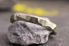 Verlobungsring Vorsteckring 585er Weißgold Küsstensand Small