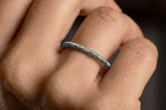 Verlobungsring Vorsteckring 950er Palladium Raubertochter Hand