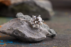 Verlobungsring 950er Platin Rosalie