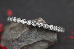 Verlobungsring Vorsteckring 950er Palladium Sonnentau