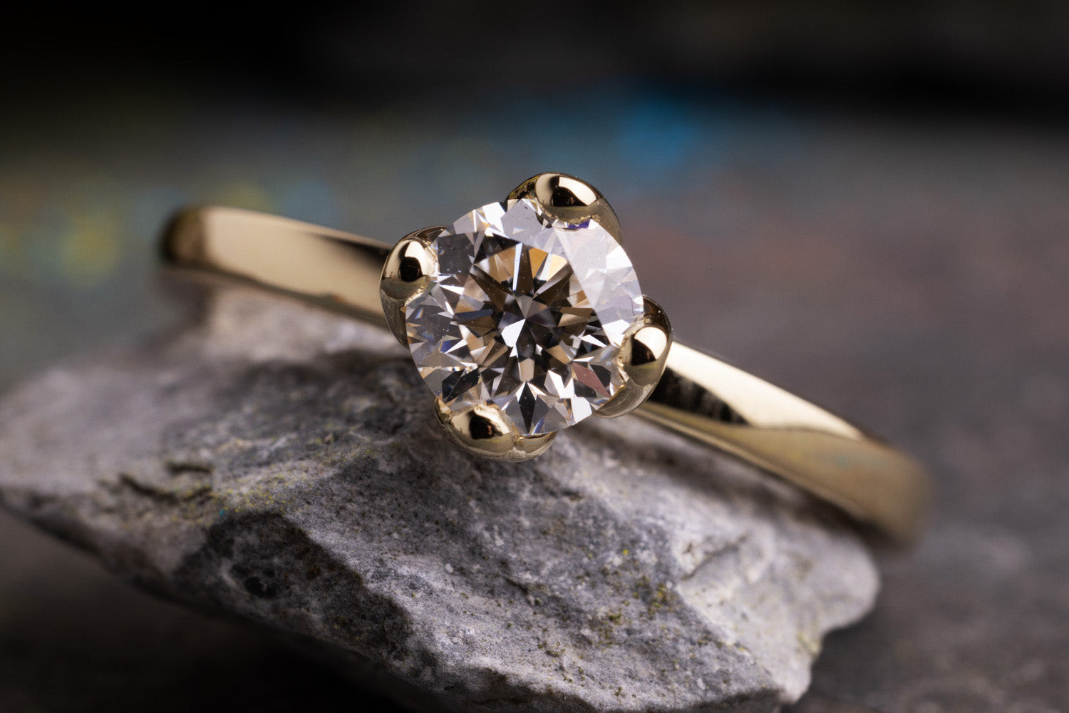 Verlobungsring Vorsteckring 585er Gelbgold Little Sophie