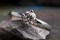 Verlobungsring Vorsteckring 950er Palladium Little Sophie