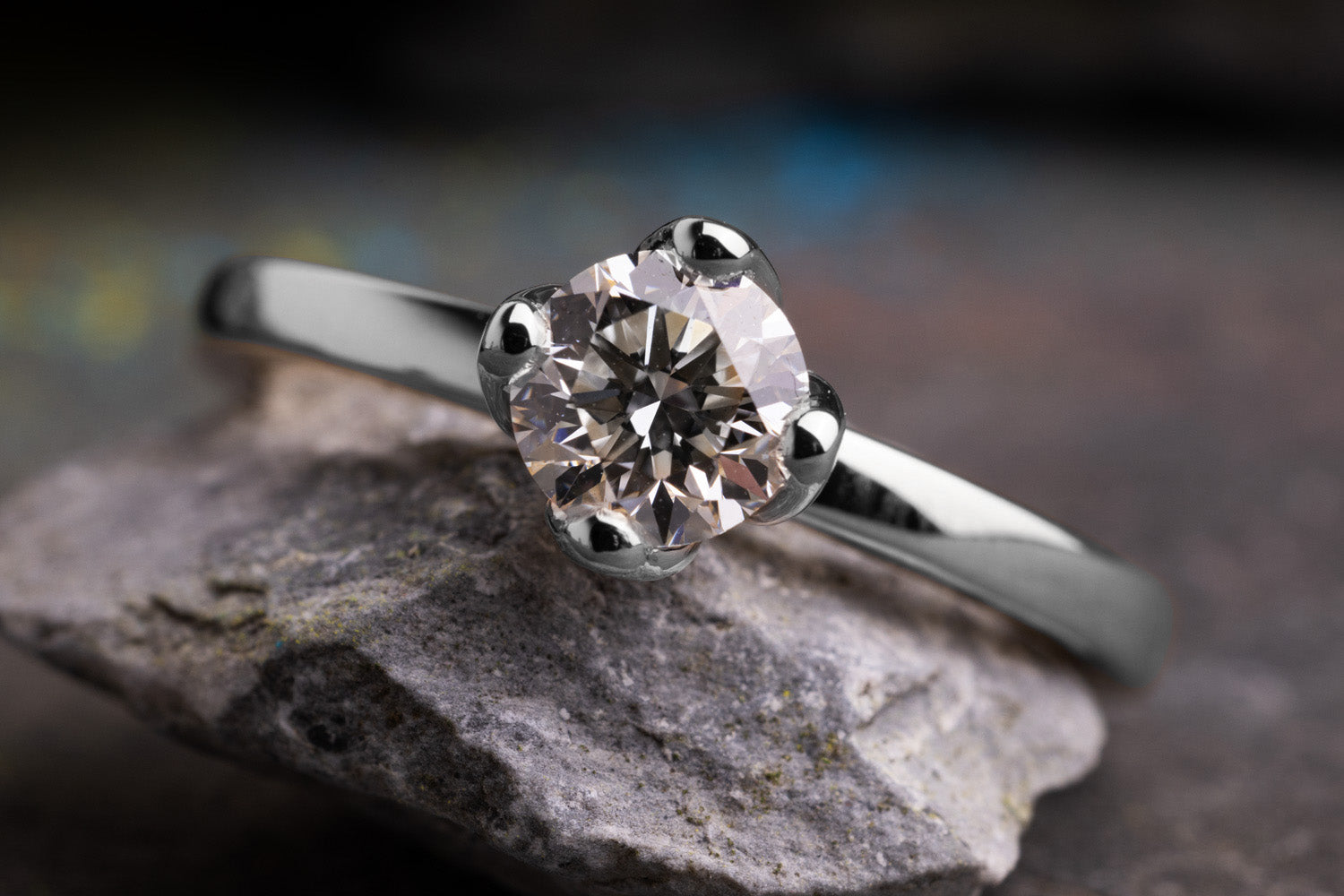 Verlobungsring Vorsteckring 950er Palladium Little Sophie