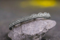Verlobungsring Vorsteckring 950er Palladium Spitze