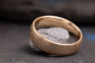 Pur eismatt 585/- Roségold