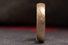 Ehering 750er Gelbgold Pur Eismatt