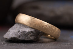 Ehering 750er Gelbgold Pur Eismatt