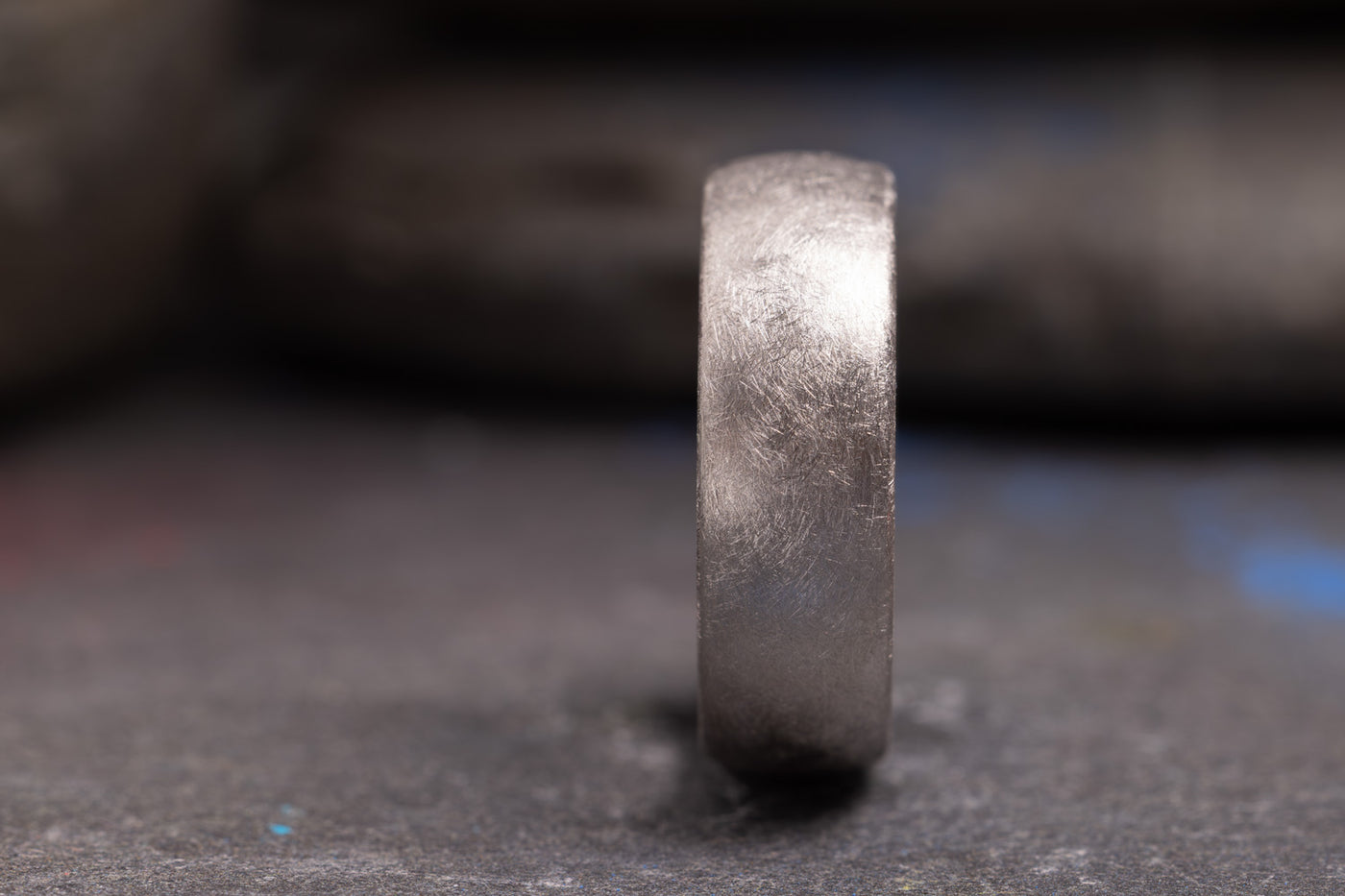 Pur eismatt 950/- Palladium