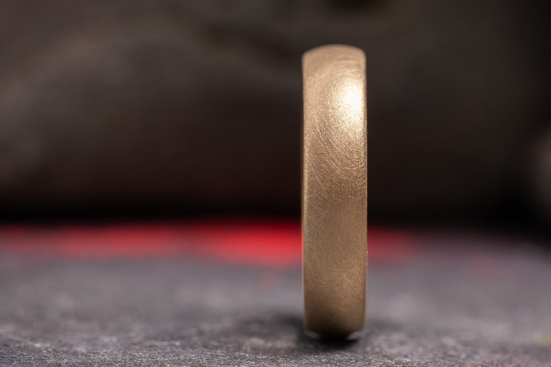 Ehering 750er Gelbgold Pur Seidenmatt