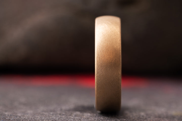 Ehering 750er Rosegold Pur Seidenmatt