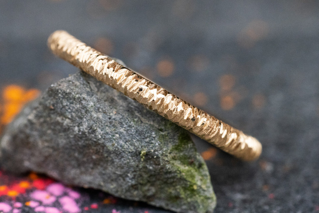 Verlobungsring Vorsteckring 750er Gelbgold Räubertochter