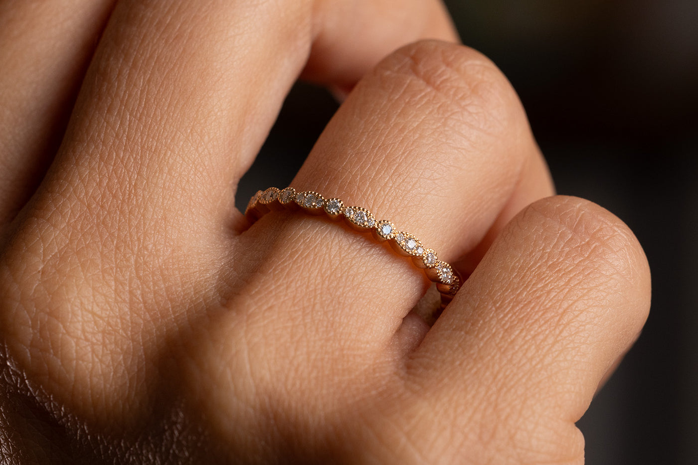 Rapunzel small 750/- Roségold