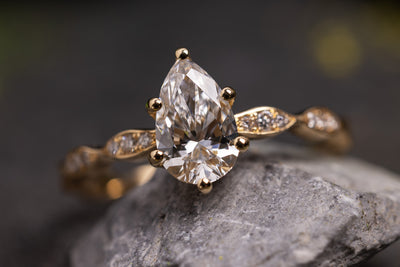 Verlobungsring 750er Gelbgold Tiana