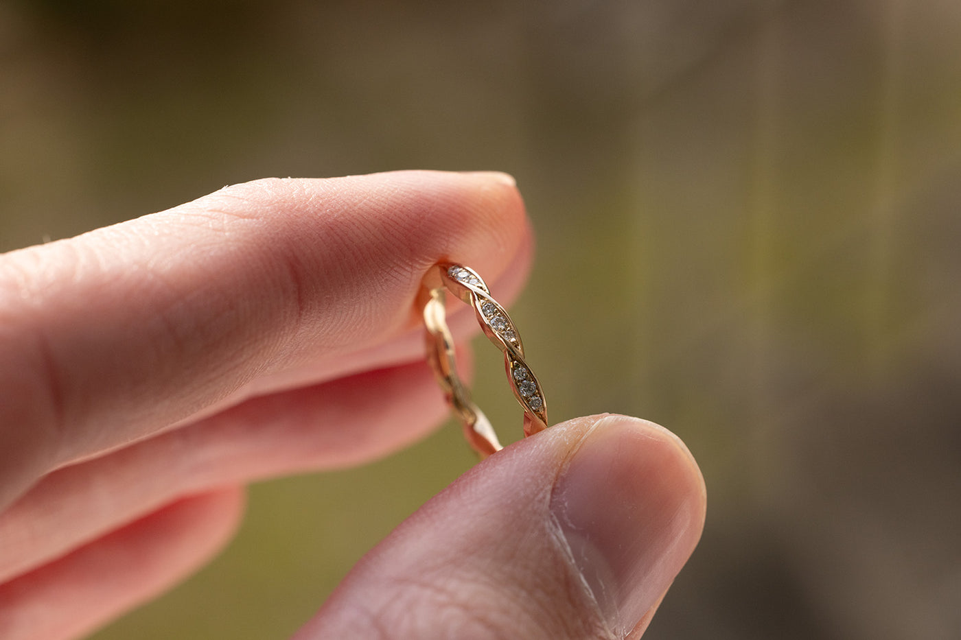 Vintage Flower 585/- Gelbgold