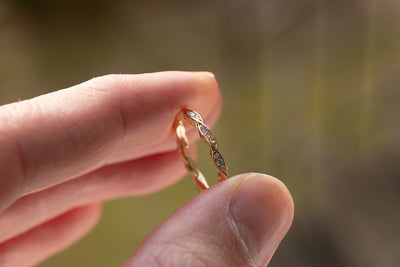 Vintage Flower 585/- Gelbgold