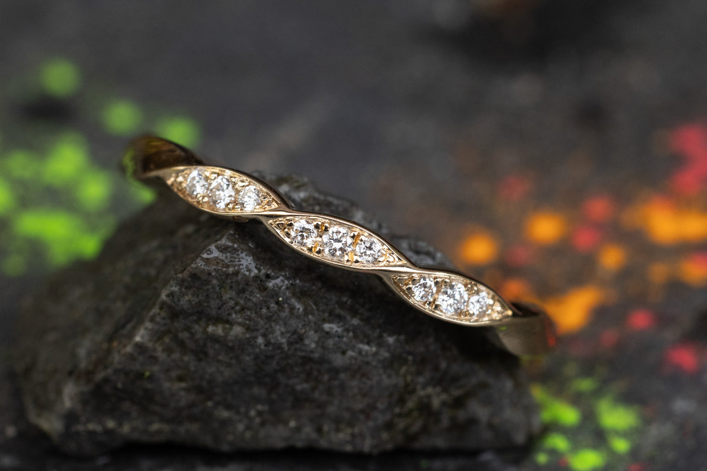 Vintage Flower 585/- Roségold