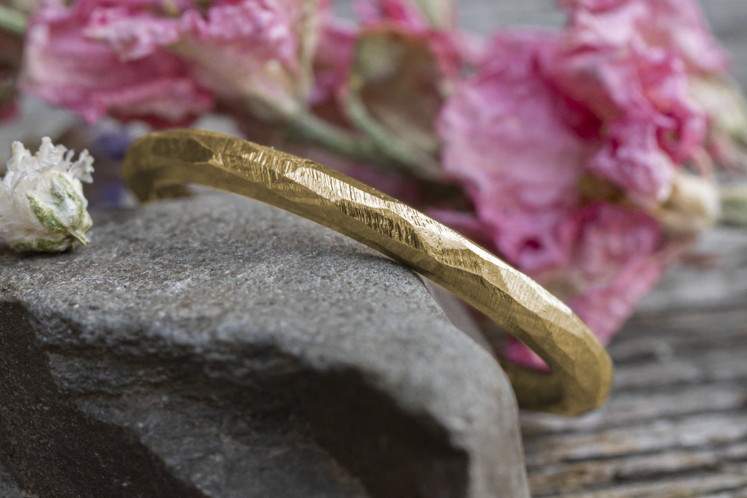 Verlobungsring Vorsteckring 750er Gelbgold Grenzenlos schlicht