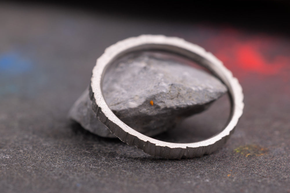 Verlobungsring Vorsteckring 950er Palladium Kliff Small