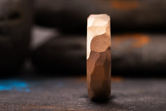Ehering 585er Rotgold Küsstensand