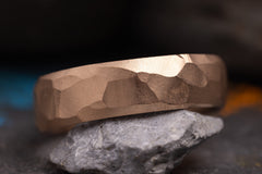 Ehering 585er Rotgold Küsstensand