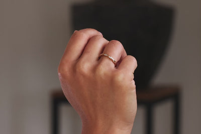 Vintage Flower 585/- Gelbgold