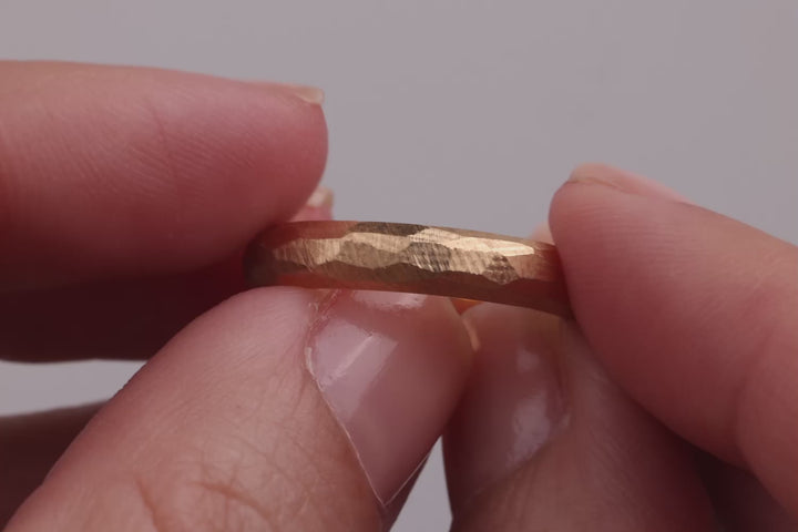 Ehering Trauring 750er Roségold Grenzenlos 360 Grad Ansicht