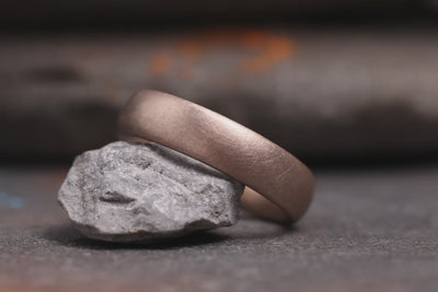 Pur seidenmatt 750/- Rosépalladium