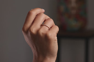 Rapunzel small 750/- Roségold